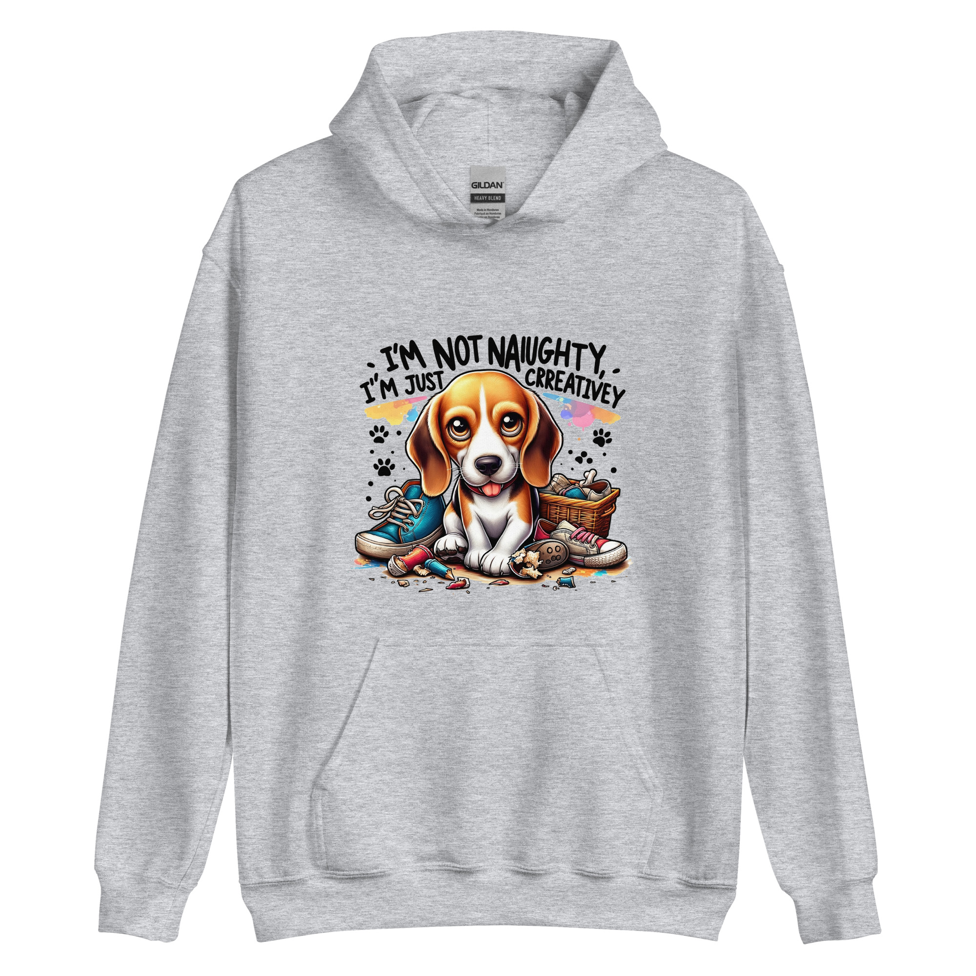 Creatively Naughty Funny Beagle Hoodie 3 Creatively Naughty Funny Beagle Hoodie