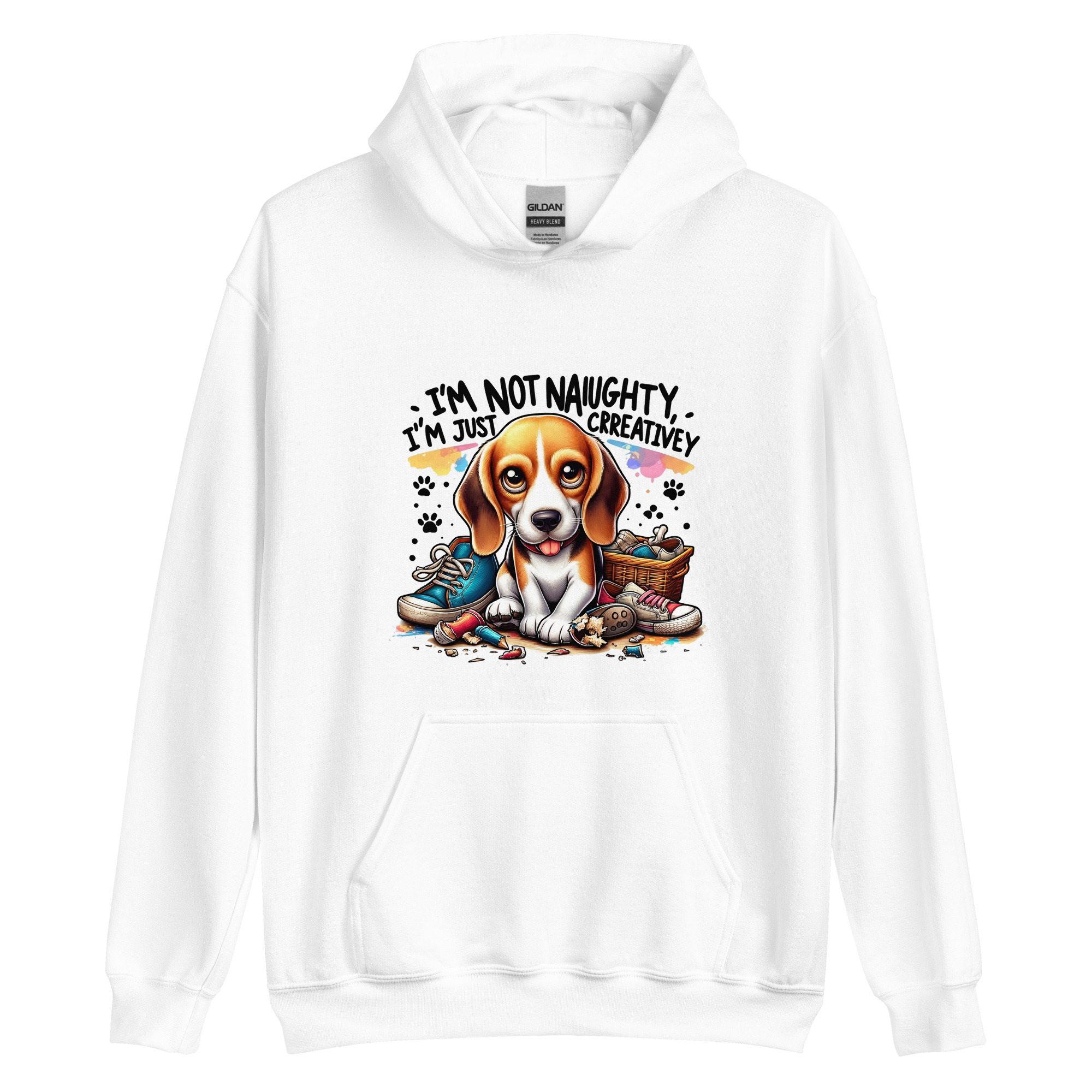 Creatively Naughty Funny Beagle Hoodie 2 Creatively Naughty Funny Beagle Hoodie