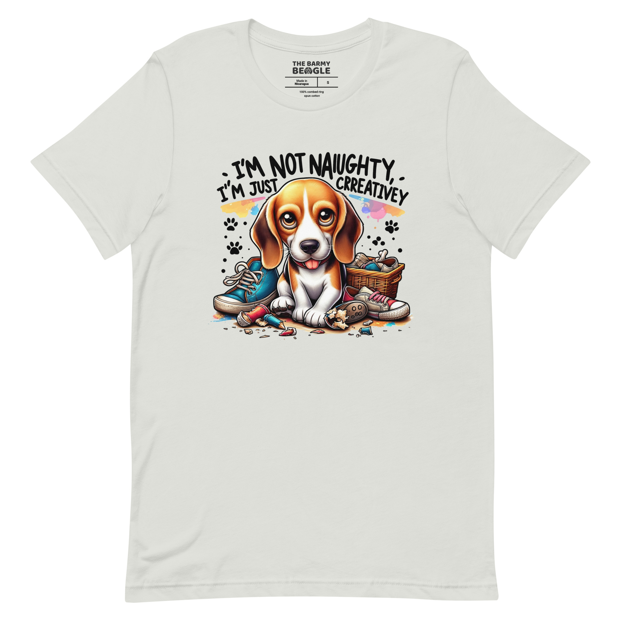 Creatively Naughty Funny Beagle T-Shirt 2 Creatively Naughty Funny Beagle T-Shirt