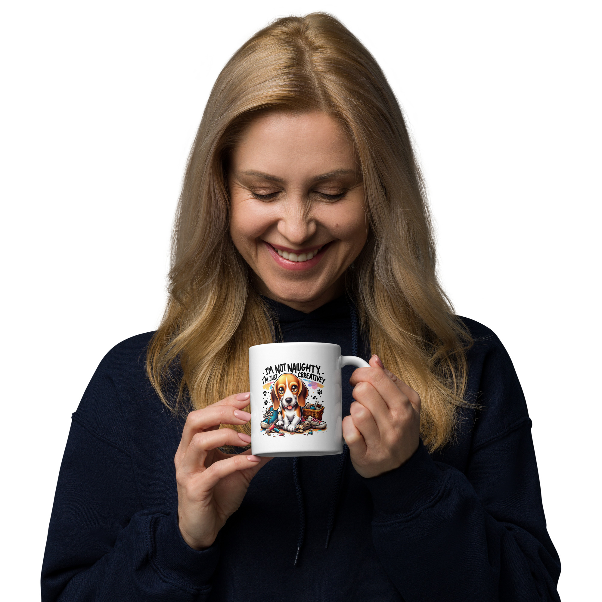 Creatively Naughty Funny Beagle Coffee Mug 4 Creatively Naughty Funny Beagle Mug